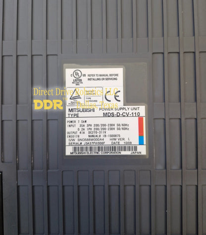 Mitsubishi MDS-D-CV-110 - Rebuilt with warranty