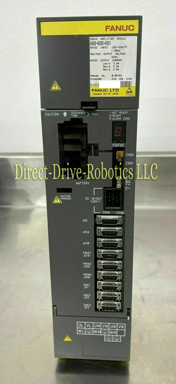 Fanuc A06B-6080-H301 - Rebuilt with warranty
