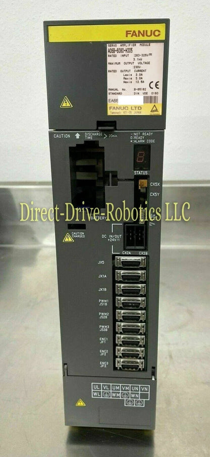 Fanuc A06B-6080-H305 - Rebuilt with warranty