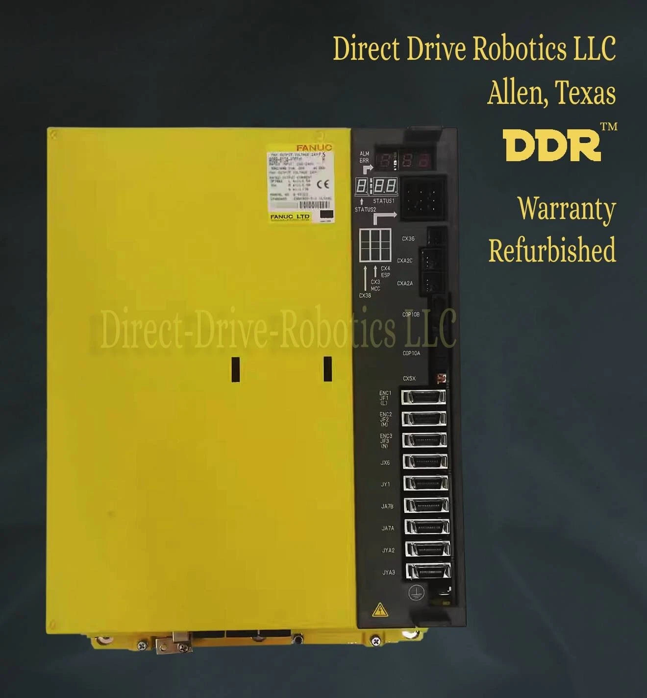 Fanuc A06B-6134-H301#D - Rebuilt with warranty