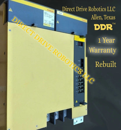 Fanuc A06B-6152-H075#H580 - Rebuilt with warranty