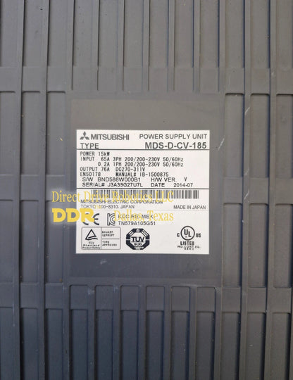 Mitsubishi MDS-D-CV-185 - Rebuilt with warranty