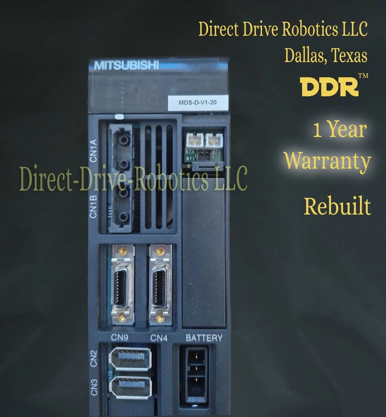 Mitsubishi MDS-D-V1-20 - Rebuilt with warranty