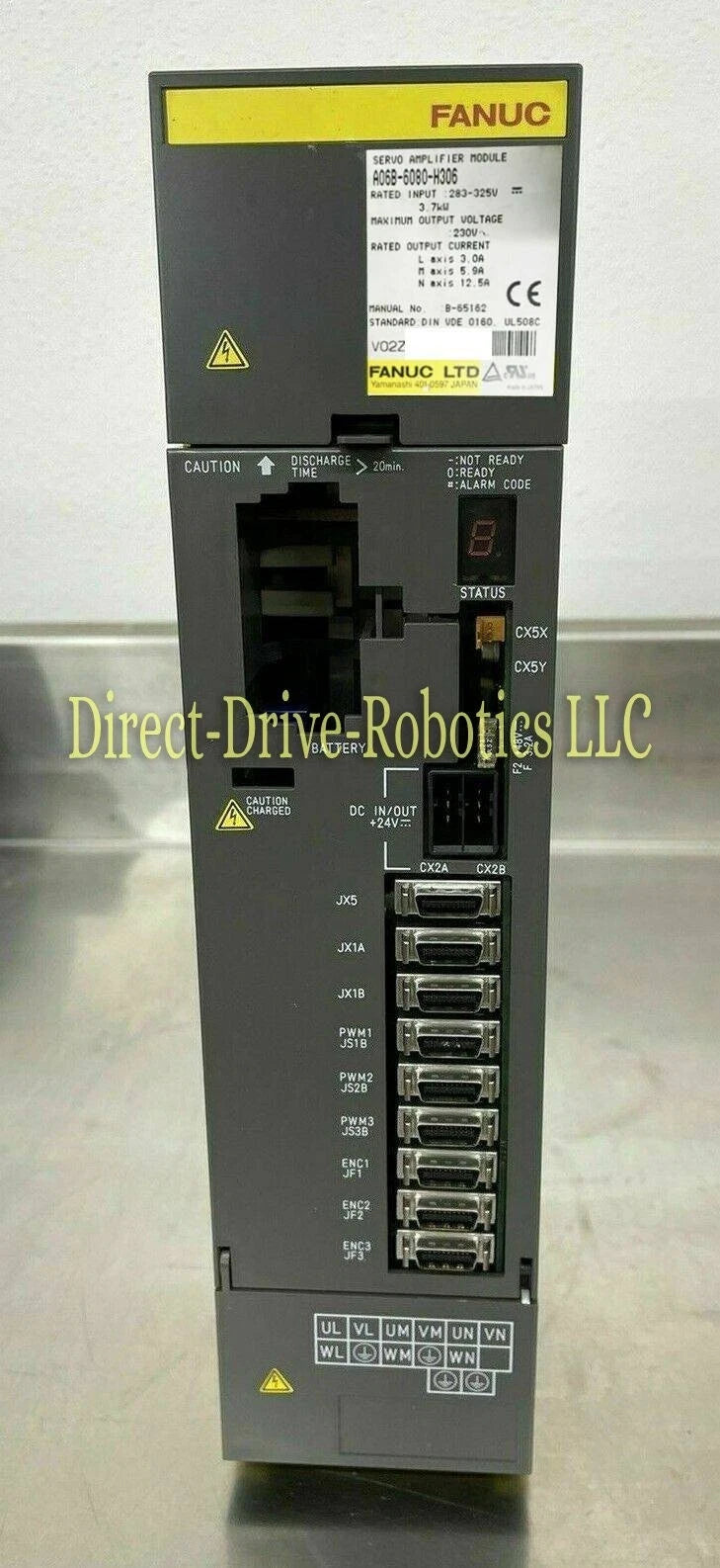 Fanuc A06B-6080-H306 - Rebuilt with warranty