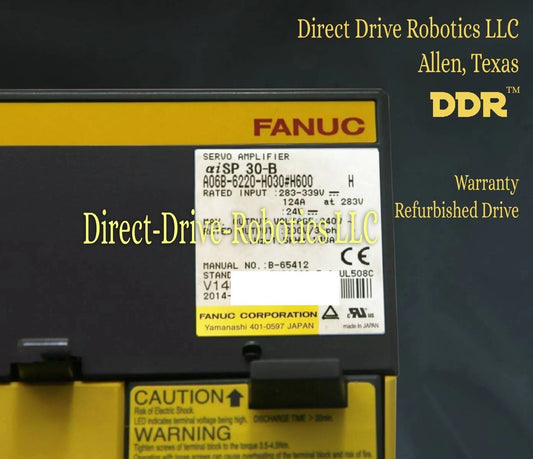 Fanuc A06B-6220-H030#H600 - Rebuilt with warranty