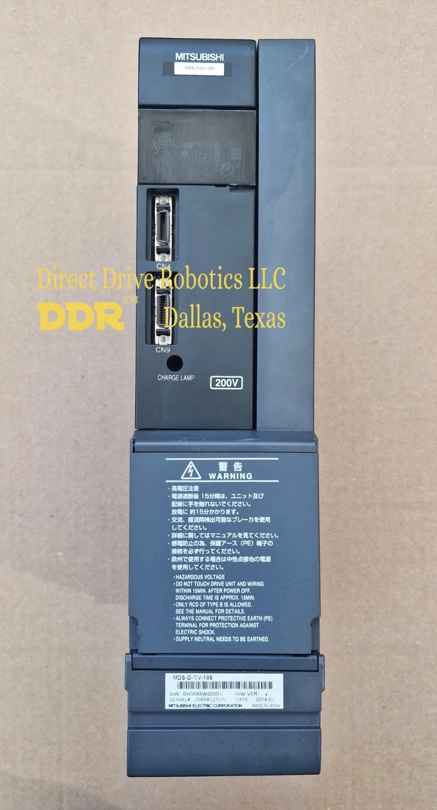 Mitsubishi MDS-D-CV-185 - Rebuilt with warranty
