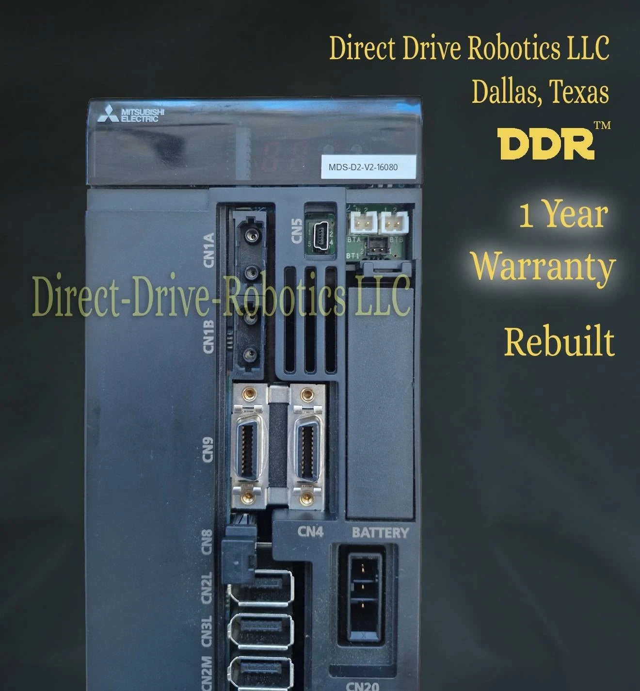 Mitsubishi MDS-D2-V2-16080 - Rebuilt with warranty