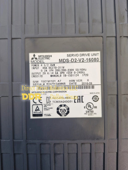 Mitsubishi MDS-D2-V2-16080 - Rebuilt with warranty