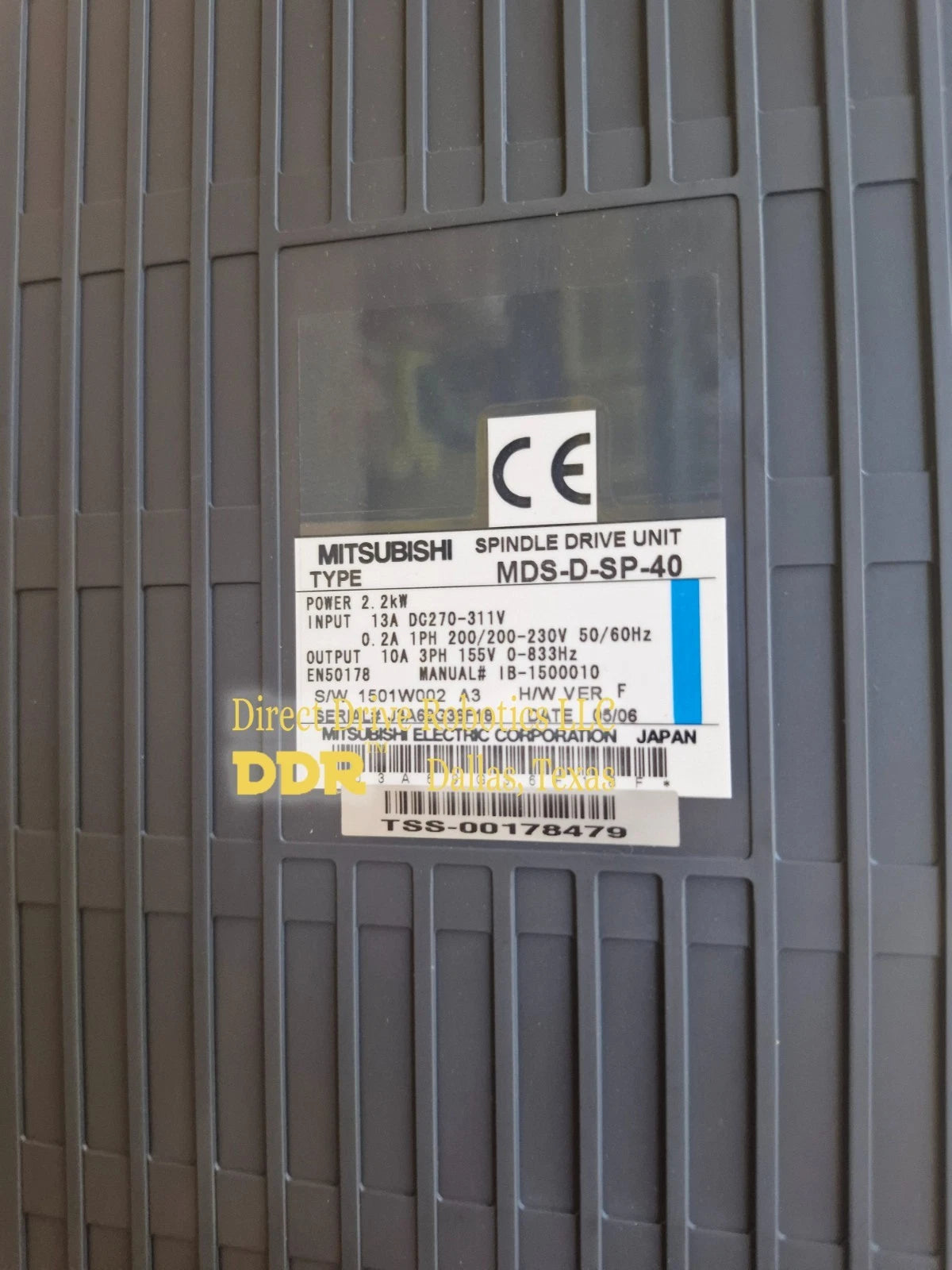 Mitsubishi MDS-D-SP-40 - Rebuilt with warranty