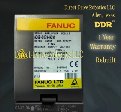 Fanuc A06B-6079-H291 - Rebuilt with warranty