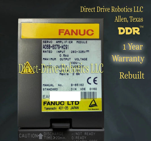 Fanuc A06B-6079-H291 - Rebuilt with warranty