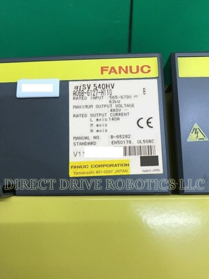 Fanuc A06B-6127-H110 - Rebuilt with warranty