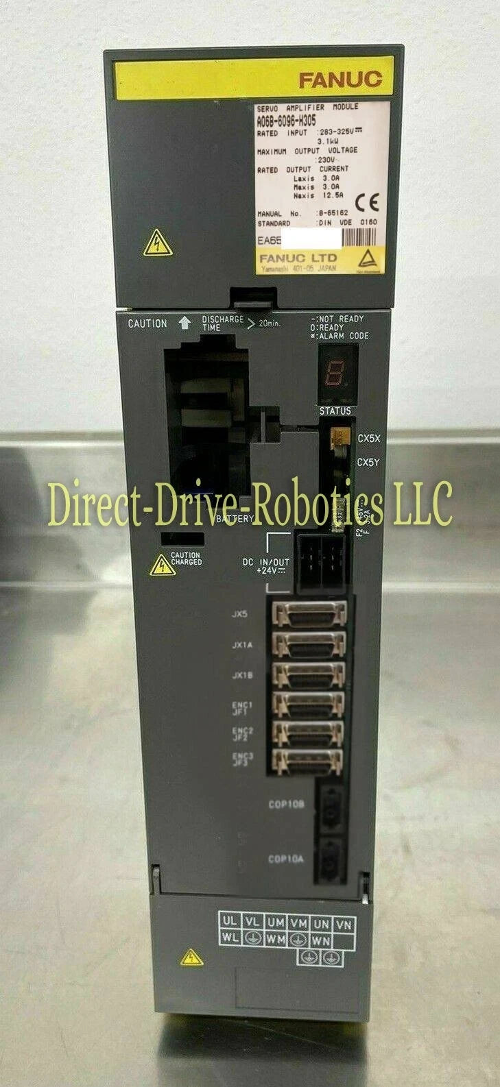 Fanuc A06B-6096-H305 - Rebuilt with warranty