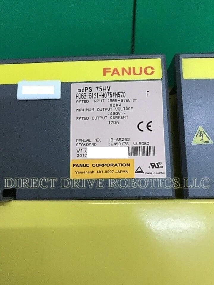 Fanuc A06B-6121-H075#H570 - Rebuilt with warranty