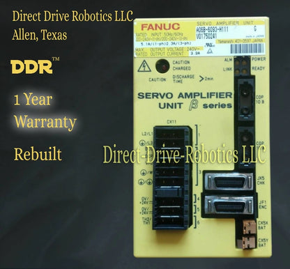 Fanuc A06B-6093-H111 - Rebuilt with warranty