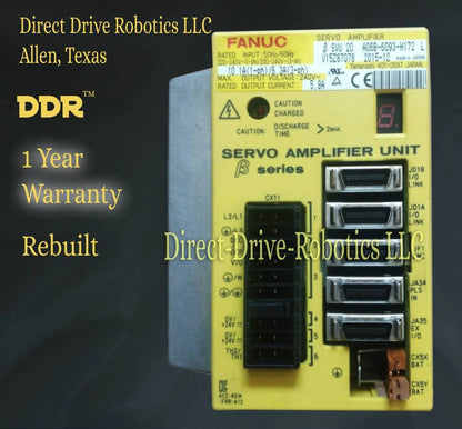 Fanuc A06B-6093-H172 - Rebuilt with warranty and optional core return
