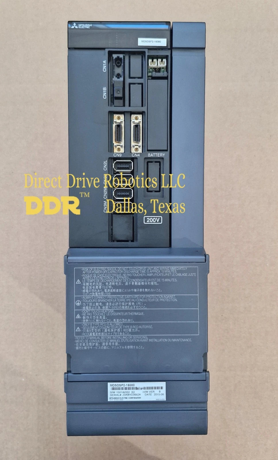 Mitsubishi MDSDSP2-16080 MDS-D - Rebuilt with warranty