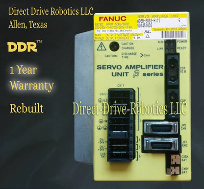 Fanuc A06B-6093-H112 - Rebuilt with warranty