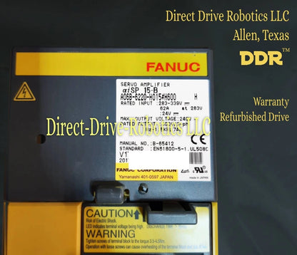 Fanuc A06B-6220-H015#H600 - Rebuilt with warranty