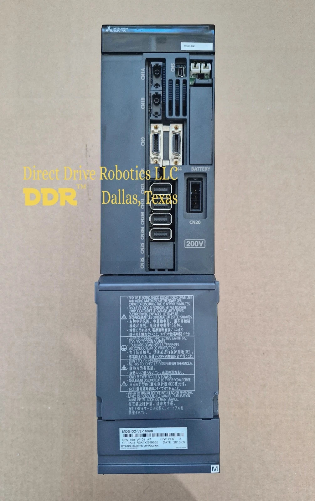 Mitsubishi MDS-D2-V2-16080 - Rebuilt with warranty