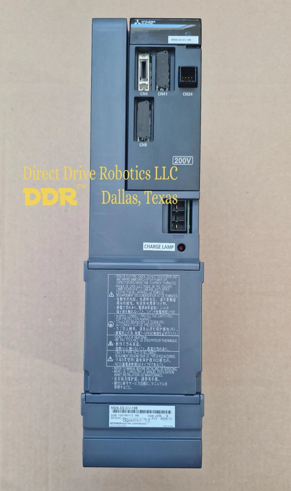 Mitsubishi MDS-D2-CV-185 - Rebuilt with warranty