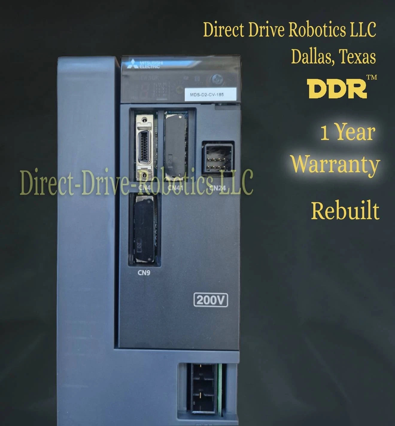 Mitsubishi MDS-D2-CV-185 - Rebuilt with warranty