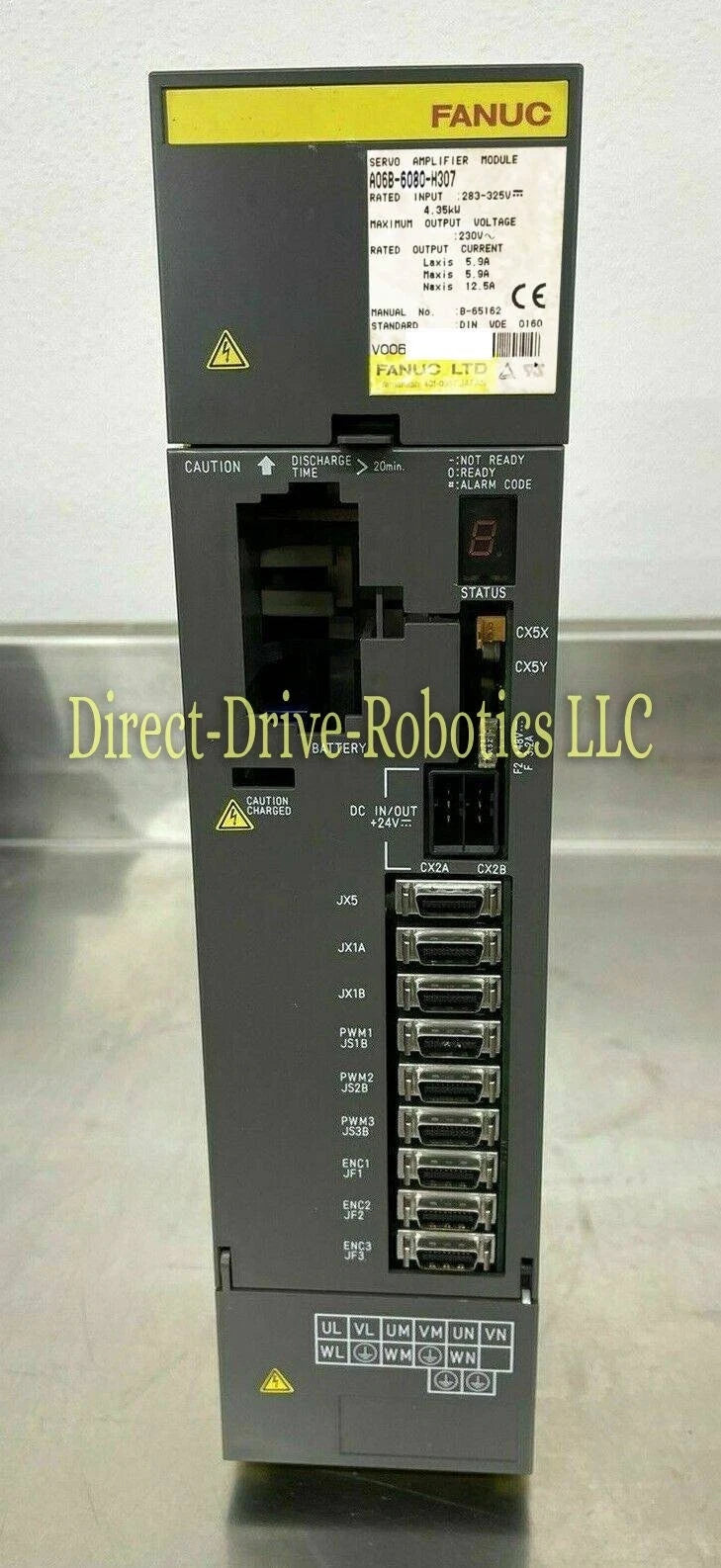 Fanuc A06B-6080-H307 - Rebuilt with warranty